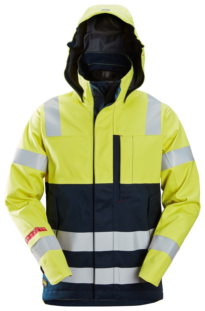 1361 ProtecWork, Veste Shell imperméable, haute visibilité, Classe 3