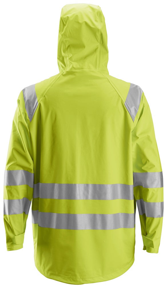 8233 Veste de pluie PU haute visibilité, Classe 3