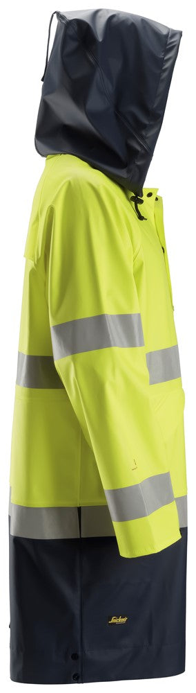 8261 ProtecWork, Veste de pluie en PU, Haute visibilité de classe 3