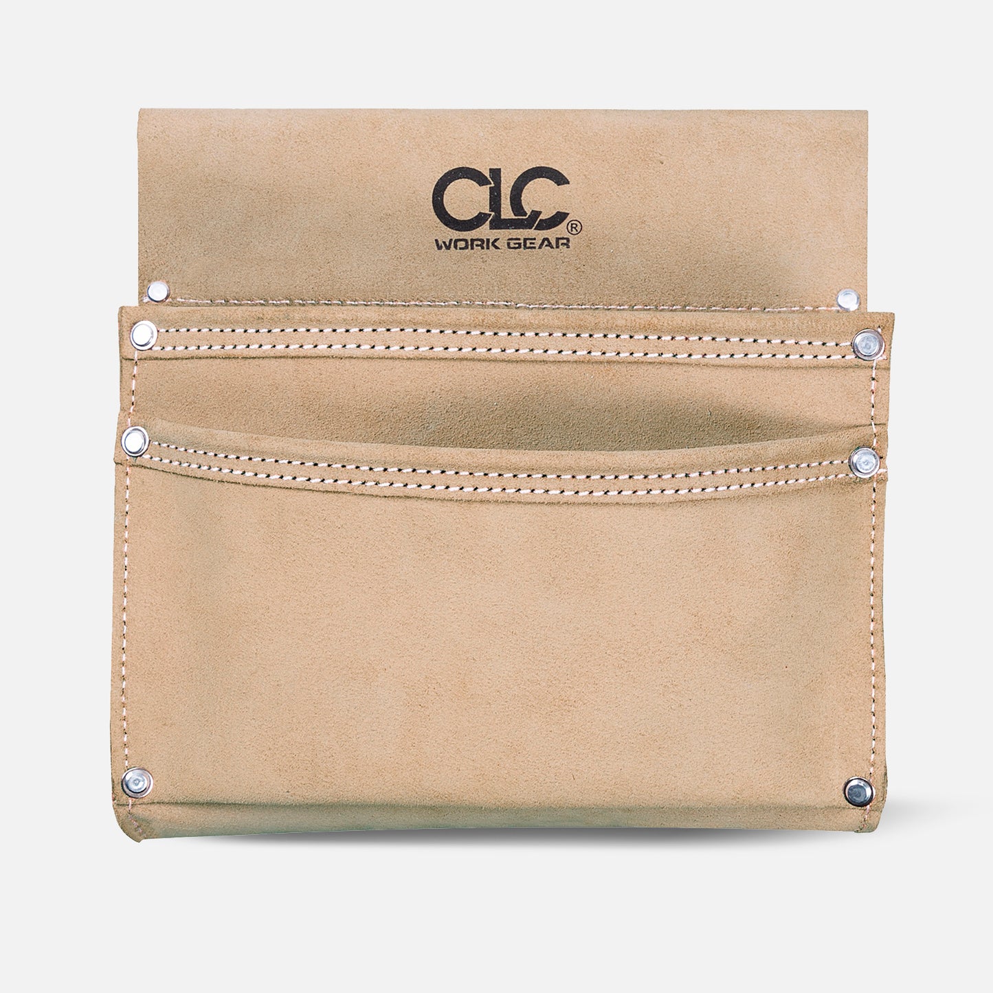 Pochette en cuir 2 poches