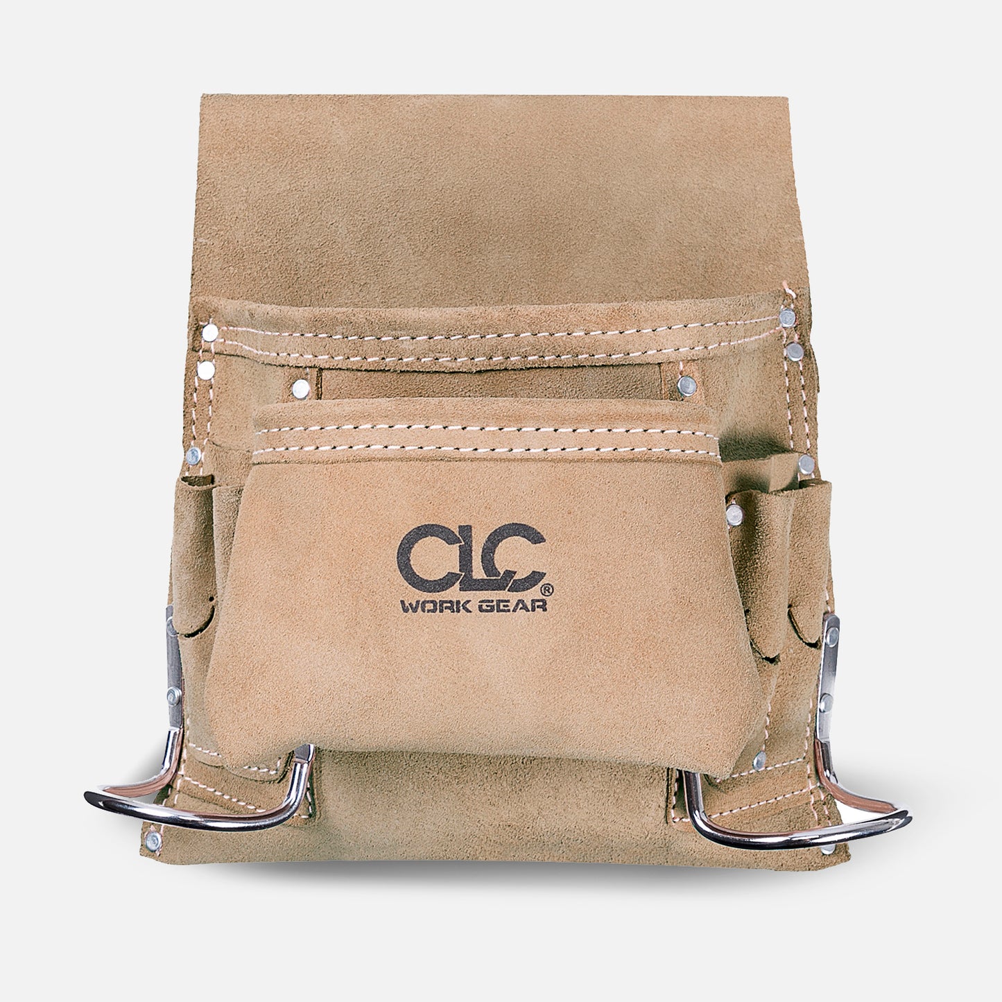Pochette en cuir pour clous et outils
