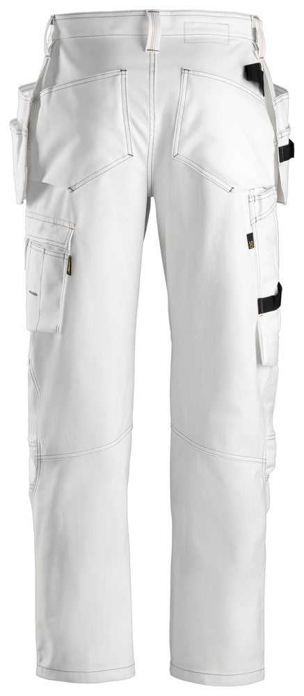 3775  Pantalon de peintre pour femmes avec poches holster